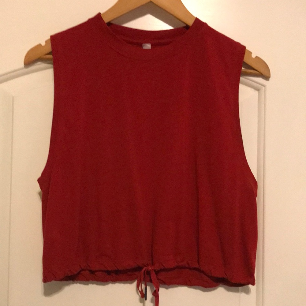 lululemon athletica Red Muscle Tee